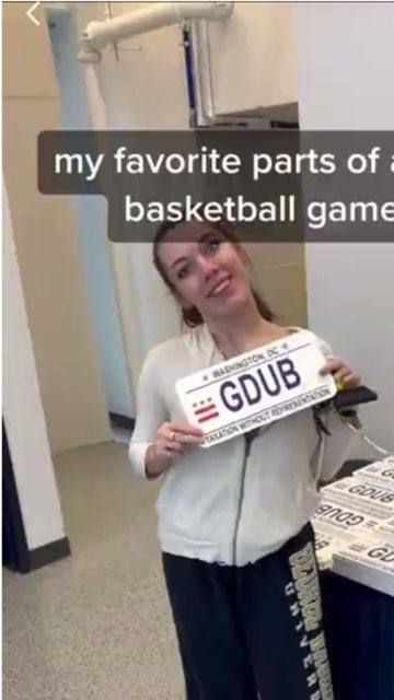 Student creator video for a university athletics program