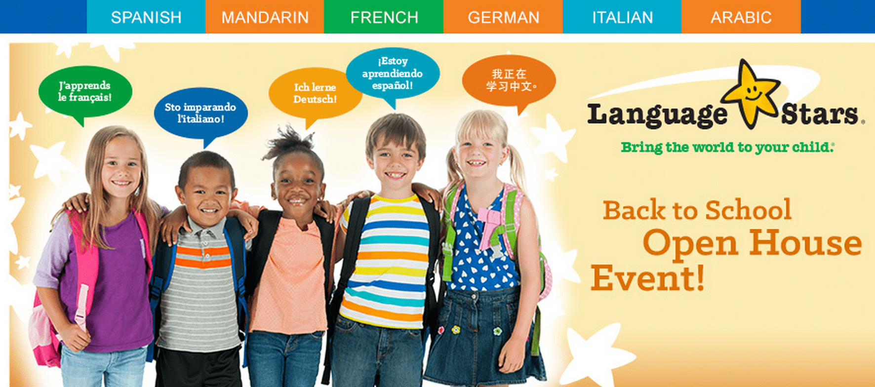 language stars back to school